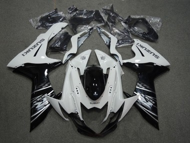 GSXR 750 K11 2011-2024 Verkleidung - Weiß Schwarz
