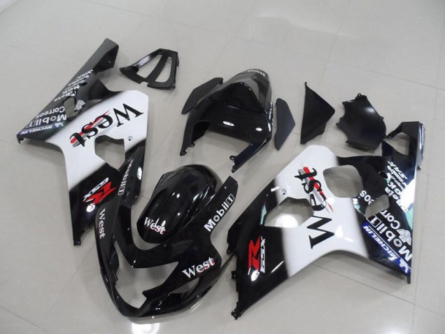 GSXR 750 K4 2004-2005 Verkleidungen - Schwarz West GSXR 750 K4 2004-2005 Verkleidungen - Schwarz West