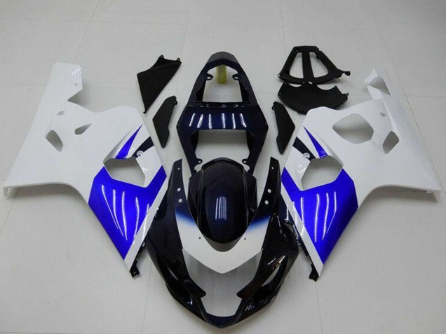 Rabatt Suzuki GSXR 600/750 Motorrad Verkleidung 2004-2005 - Weiss Blau Schwarz