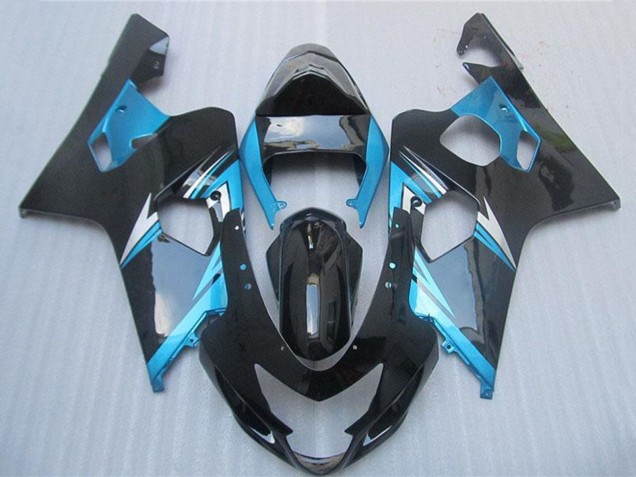 Rabatt Suzuki GSXR 600/750 Motorrad Verkleidung 2004-2005 - Blau Weiss Schwarz