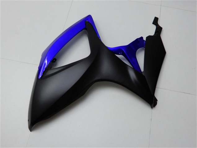 Rabatt Suzuki GSXR 600/750 Motorrad Verkleidung 2006-2007 - Blau Matt Schwarz