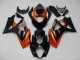 Rabatt Suzuki GSXR 1000 Motorrad Verkleidung 2007-2008 - Orange Schwarz