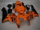 Rabatt Honda CBR600RR Motorrad Verkleidung 2005-2006 - Orange Schwarz Flamme