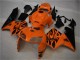 Rabatt Honda CBR600RR Motorrad Verkleidung 2005-2006 - Orange Schwarz Flamme