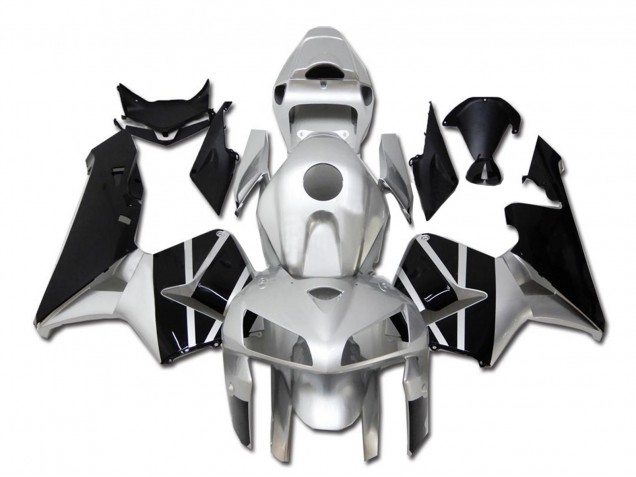 Rabatt Honda CBR600RR Motorrad Verkleidung 2005-2006 - Silber Schwarz