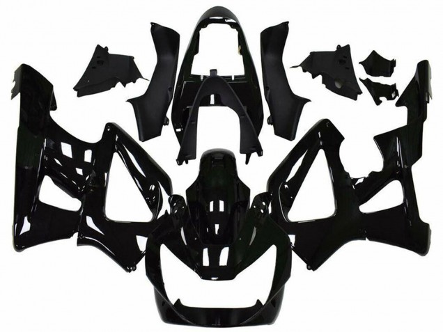 Rabatt Honda CBR900RR 929RR Motorrad Verkleidung 2000-2001 - Glanzendes Schwarz