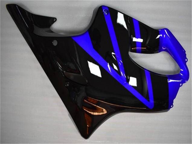 Rabatt Honda CBR600 F4i Motorrad Verkleidung Kit 2004-2007 - Blau Glanzendes Schwarz
