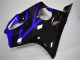 Rabatt Honda CBR600 F4i Motorrad Verkleidung Kit 2004-2007 - Blau Glanzendes Schwarz