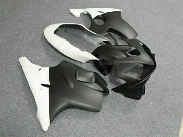 Rabatt Honda CBR600 F4i Motorrad Verkleidung 2004-2007 - Weiss Matt Schwarz