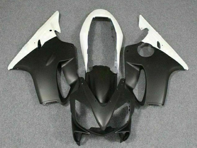 Rabatt Honda CBR600 F4i Motorrad Verkleidung 2004-2007 - Weiss Matt Schwarz