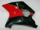 Rabatt Honda CBR1100XX Blackbird Motorrad Verkleidung 1996-2007 - Rot Glanzendes Schwarz