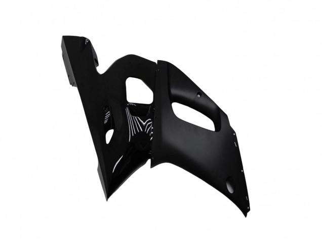 Rabatt Yamaha YZF R6 Motorrad Verkleidung 1998-2002 - Glanzendes Schwarz Matt Schwarz