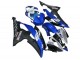 Rabatt Yamaha YZF R6 Motorrad Verkleidung 2008-2016 - Weiss Blau Matt Schwarz Yamalube