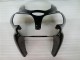 Rabatt Kawasaki ZX6R Motorrad Verkleidung 2000-2002 - Glanzendes Schwarz