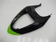 Rabatt Kawasaki ZX6R Motorrad Verkleidung 2005-2006 - Grun Glanzendes Schwarz