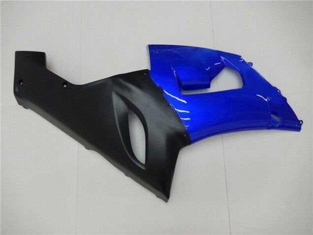 Rabatt Kawasaki ZX6R Motorrad Verkleidung 2005-2006 - Blau Matt Schwarz