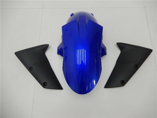 Rabatt Kawasaki ZX6R Motorrad Verkleidung 2005-2006 - Blau Matt Schwarz