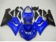 Rabatt Kawasaki ZX6R Motorrad Verkleidung 2005-2006 - Blau Matt Schwarz