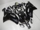Rabatt Kawasaki ZX6R Motorrad Verkleidung 2007-2008 - Glanzendes Schwarz