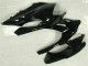 Rabatt Kawasaki ZX10R Motorrad Verkleidung 2004-2005 - Glanzendes Schwarz