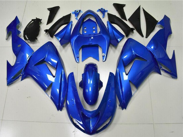Rabatt Kawasaki ZX10R Motorrad Verkleidung 2006-2007 - Blau