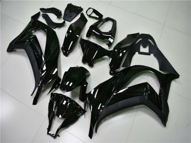 Rabatt Kawasaki ZX10R Motorrad Verkleidung 2011-2015 - Glanzendes Schwarz