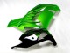 Rabatt Kawasaki ZX14R ZZR1400 Motorrad Verkleidung 2012-2024 - Grun Glanzendes Schwarz