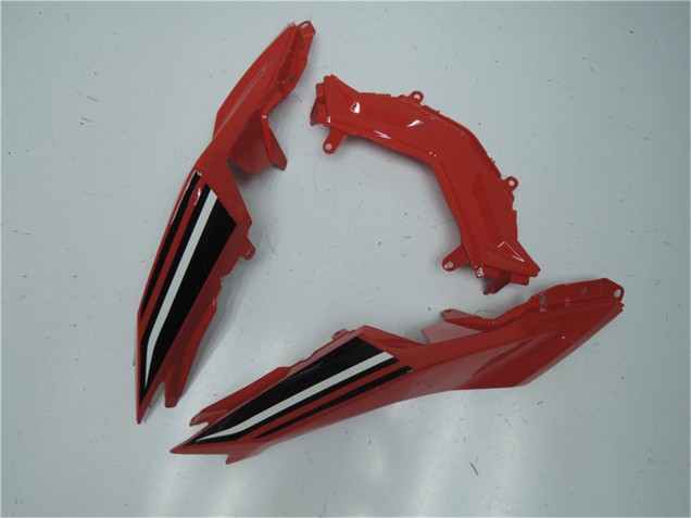 Rabatt Kawasaki Ninja 300 EX300R Motorrad Verkleidung 2013-2017 - Weiss Rot Schwarz