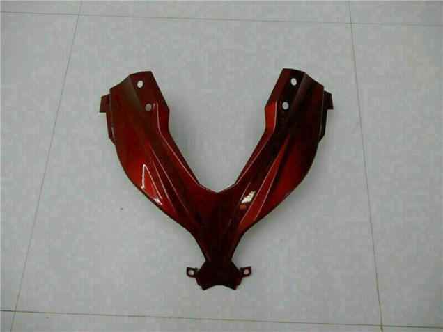 Rabatt Kawasaki Ninja 300 EX300R Motorrad Verkleidung 2013-2017 - Rot Schwarz