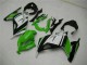 Rabatt Kawasaki Ninja 300 EX300R Motorrad Verkleidung 2013-2024 - Weiss Grun Schwarz