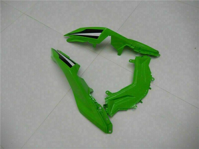 Rabatt Kawasaki Ninja 300 EX300R Motorrad Verkleidung 2013-2024 - Weiss Grun Schwarz