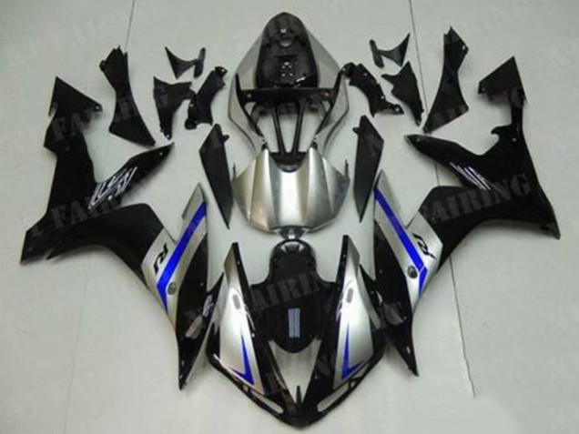 Rabatt Yamaha YZF R1 Motorrad Verkleidung 2004-2006 - Silber Blau Schwarz