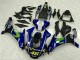 Rabatt Yamaha YZF R1 Motorrad Verkleidung 2015-2019 - Blau Silber Schwarz Grun MoviStar