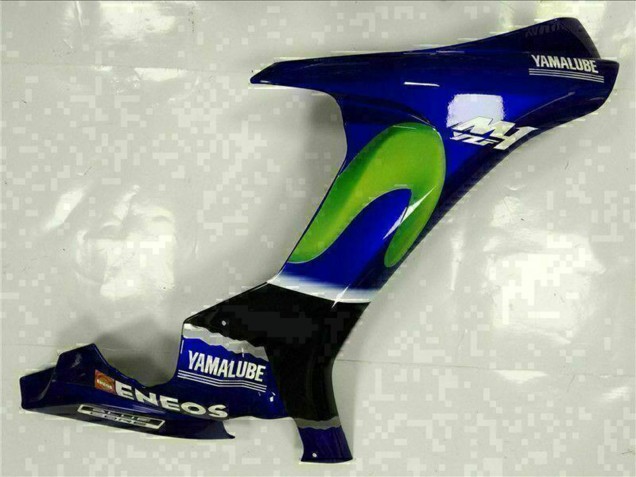 Rabatt Yamaha YZF R1 Motorrad Verkleidung 2015-2019 - Blau Silber Schwarz Grun MoviStar