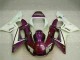 Rabatt Yamaha YZF R6 Motorrad Verkleidung 1998-2002 - Weiss Lila