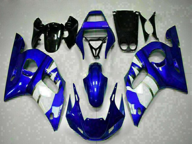Rabatt Yamaha YZF R6 Motorrad Verkleidung 1998-2002 - Blau Weiss