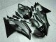 Rabatt Yamaha YZF R6 Motorrad Verkleidung 2008-2016 - Grau Matt Schwarz