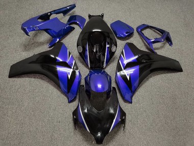 Rabatt Honda CBR1000RR Motorrad Verkleidung 2008-2011 - Blau Glanzendes Schwarz