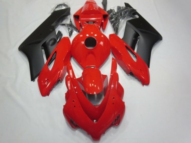 Rabatt Honda CBR1000RR Motorrad Verkleidung 2004-2005 - Rot Matt Schwarz