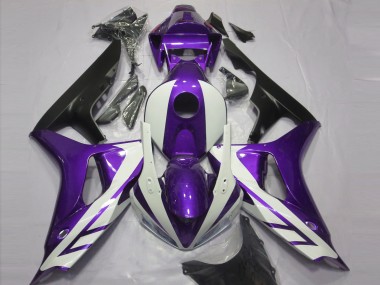 Rabatt Honda CBR1000RR Motorrad Verkleidung 2006-2007 - Lila Weiss Matt Schwarz
