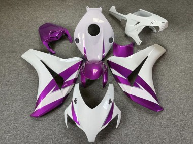 Rabatt Honda CBR1000RR Motorrad Verkleidung 2008-2011 - Weiss Lila