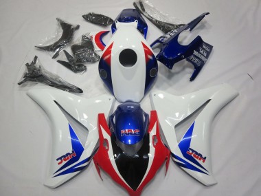 Rabatt Honda CBR1000RR Motorrad Verkleidung 2008-2011 - Weiss Blau Rot HRC