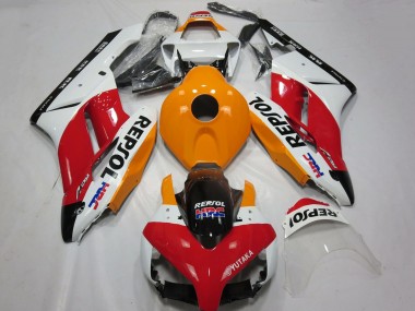 Rabatt Honda CBR1000RR Motorrad Verkleidung 2004-2005 - Weiss Orange Rot Glanzendes Schwarz Repsol HRC