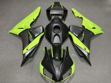 Rabatt Honda CBR1000RR Motorrad Verkleidung 2006-2007 - Grun Matt Schwarz