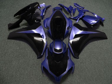 Rabatt Honda CBR1000RR Motorrad Verkleidung 2008-2011 - Lila Glanzendes Schwarz Massgeschneidert