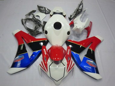 Rabatt Honda CBR1000RR Motorrad Verkleidung 2008-2011 - Weiss Rot Blau Glanzendes Schwarz
