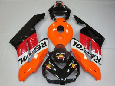 Rabatt Honda CBR1000RR Motorrad Verkleidung 2004-2005 - Orange Weiss Rot Glanzendes Schwarz Repsol