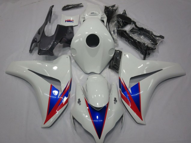 Rabatt Honda CBR1000RR Motorrad Verkleidung 2008-2011 - Weiss Blau Rot