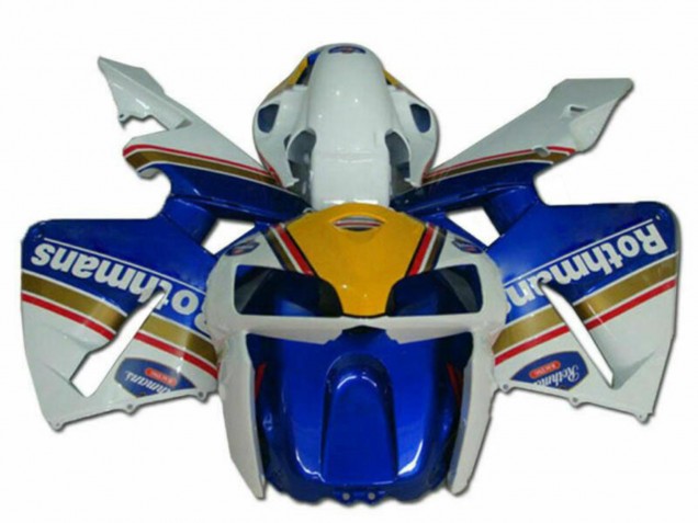Rabatt Honda CBR600RR Motorrad Verkleidung 2005-2006 - Blau Gold Rot Weiss Rothmans