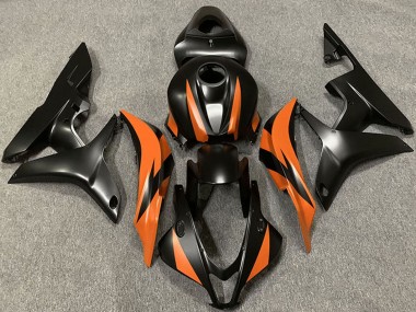 Rabatt Honda CBR600RR Motorrad Verkleidung 2007-2008 - Orange Matt Schwarz
